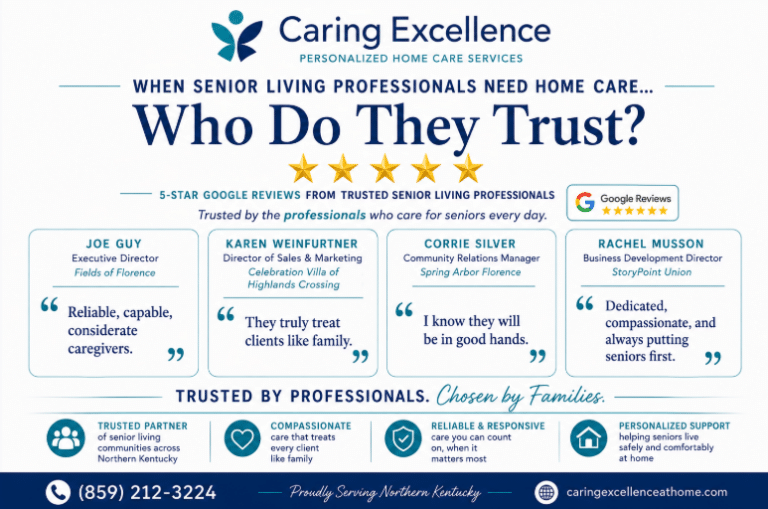 What senior living professionals across Northern Kentucky are saying about Caring Excellence