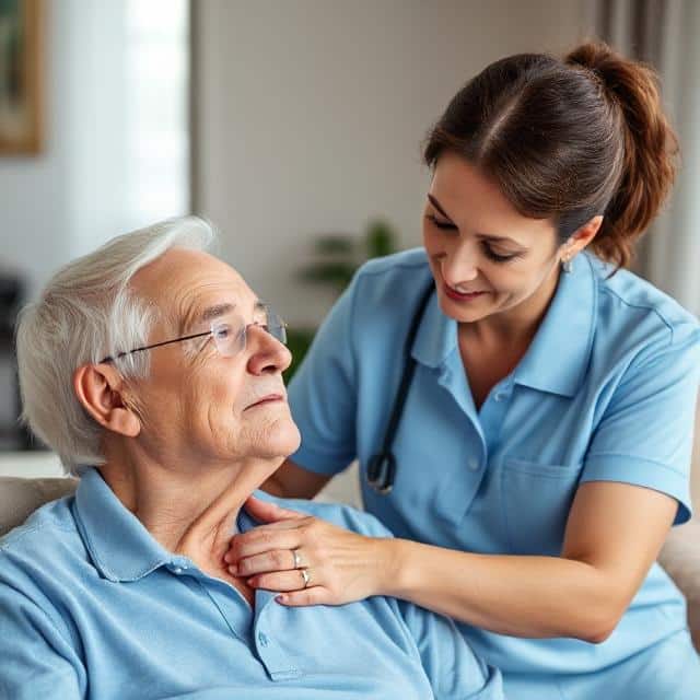 Caring Excellence caregiver providing home care in Florence, KY