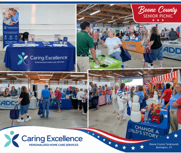 Caring Excellence at the Boone County Senior Picnic